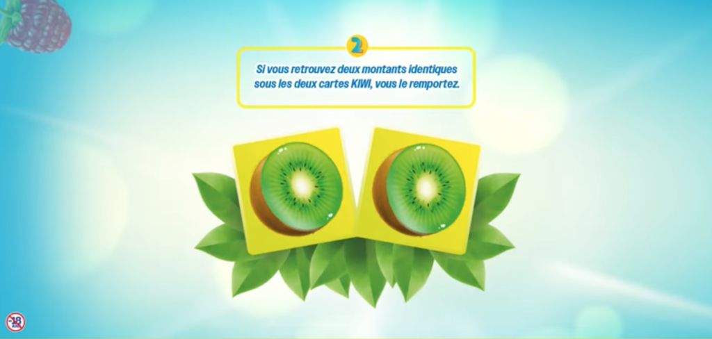 kiwi fruits for bonus reveal